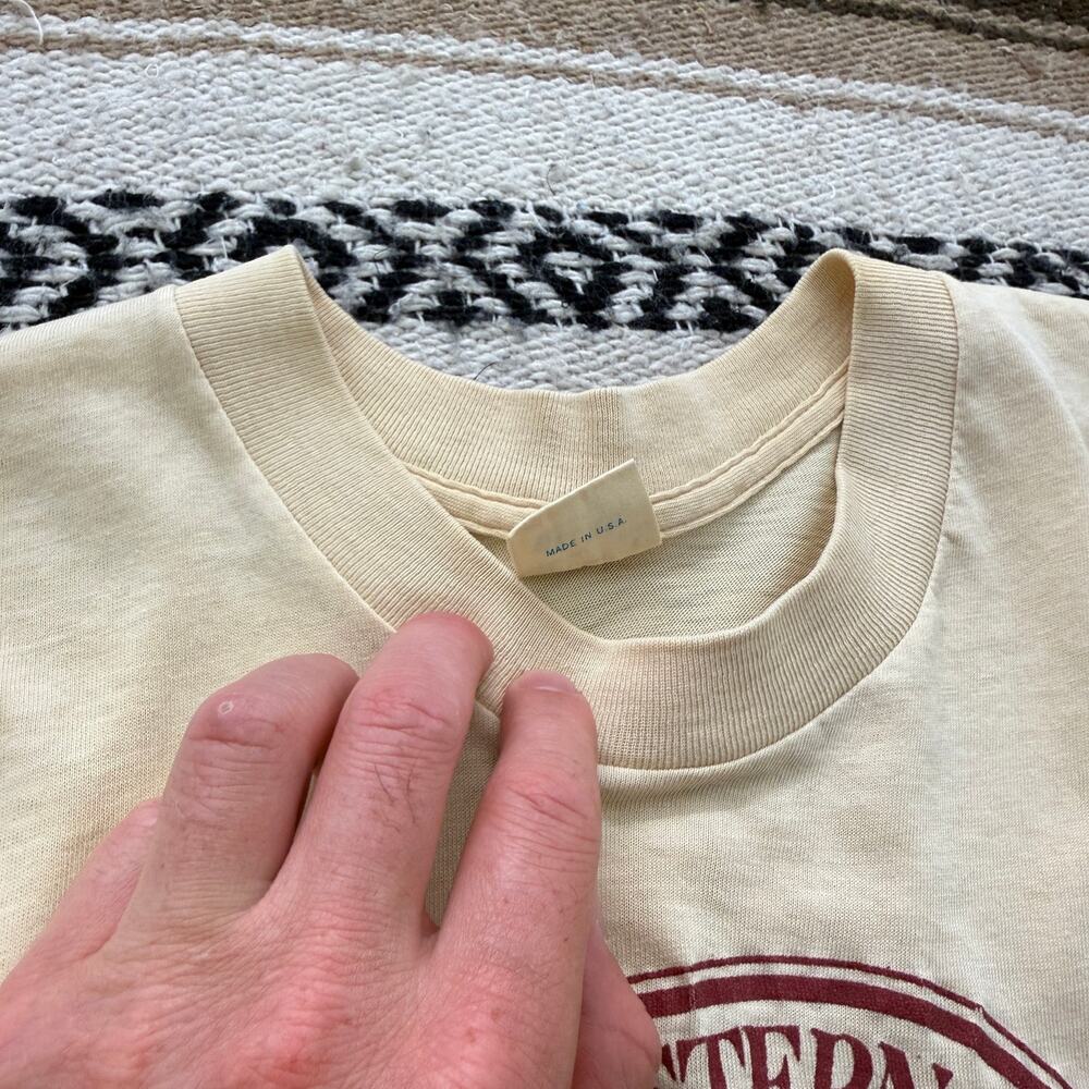 Vintage 1975 Pike Place Market Seattle Western Company Wine Merchants Shirt L - Picture 5 of 10